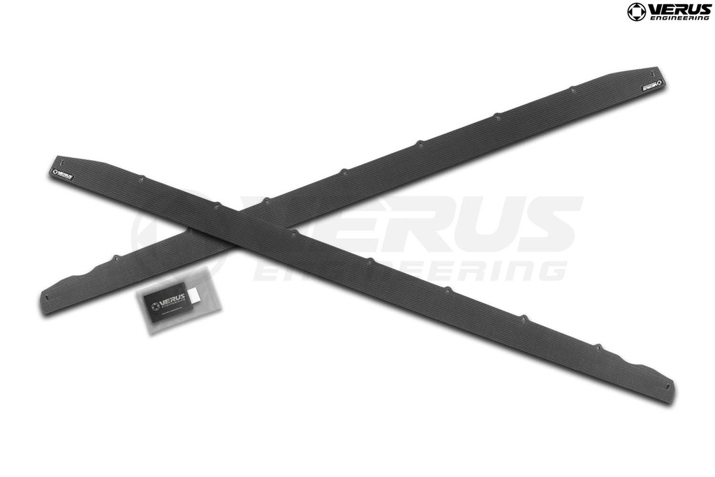 Carbon Polyweave Side Splitter Kit - G82 BMW M4 | Verus Engineering